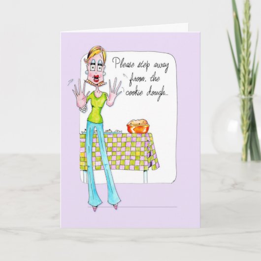 Cookie Doug verjaardag of vriendschapskaart Kaart (Voorkant)