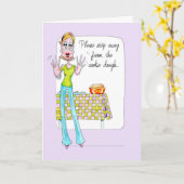 Cookie Doug verjaardag of vriendschapskaart Kaart (Gele Bloem)