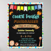 Cookie Dough Fundraiser event sjabloon Poster (Voorkant)