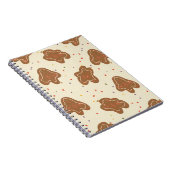 Cookie Dough Patroon Ivoor Notitieboek (Rechterzijde)
