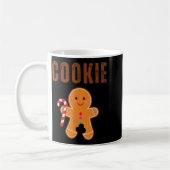 Cookie Eater Funny Christmas Couples Matching Koffiemok (Links)