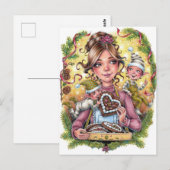 Cookie Elves Briefkaart (Voorkant / Achterkant)