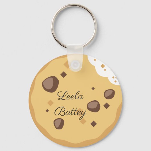Cookie Emoji Sleutelhanger (Voorkant)