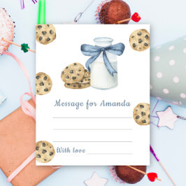 Cookie en Melk verjaardagscapsule bericht