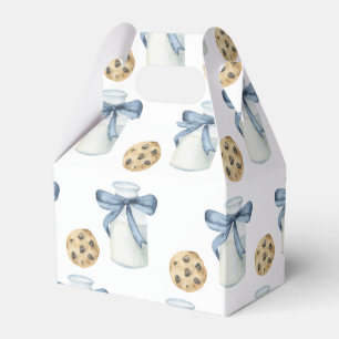 Cookie en Melk Verjaardagsfeestje Bedankdoosjes
