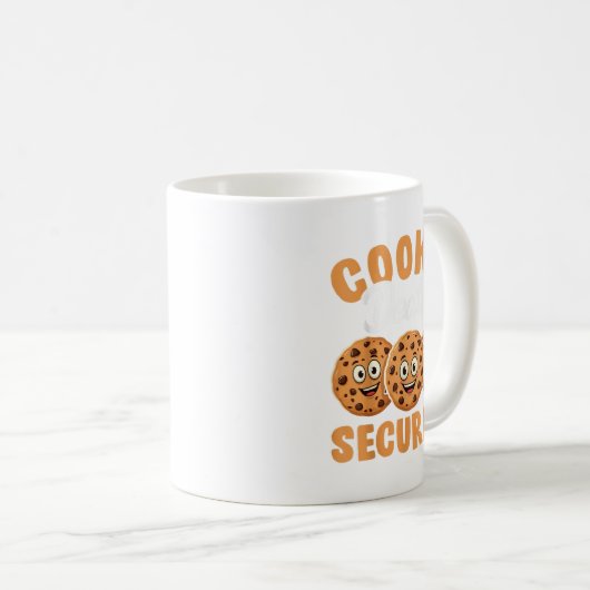 Cookie Er Security  Koffiemok (Voorkant rechts)