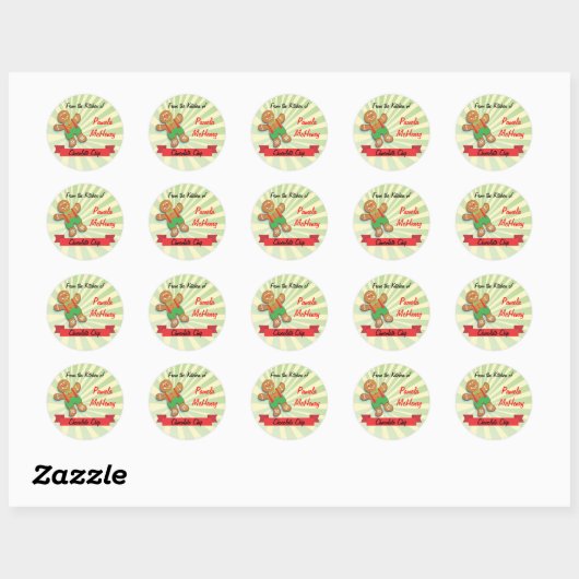 Cookie Exchange Bake Sale Labels (Vel)
