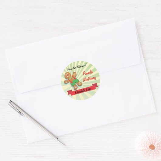 Cookie Exchange Bake Sale Labels (Envelop)