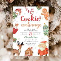 Cookie Exchange Baking Party Kerstvakantie