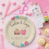 Cookie Exchange Feestelijke Kerst Waterverf Papieren Bordje (Feest)