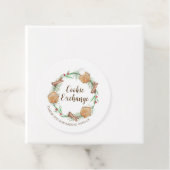 Cookie Exchange Holiday Bedankjes Labels (In situ)