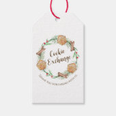 Cookie Exchange Holiday Cadeaulabel (Voorkant)