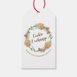 Cookie Exchange Holiday Cadeaulabel
