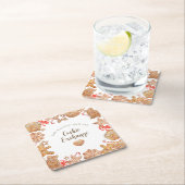 Cookie Exchange Holiday Party Kartonnen Onderzetters (Insitu)