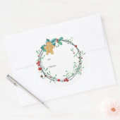 Cookie Exchange Kerst sticker (Envelop)