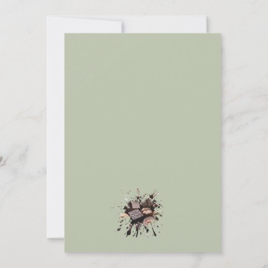 Cookie Exchange Party op maat Kaart (Achterkant)