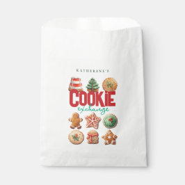 Cookie Exchange Rood Groen Kerstfeest Bedankzakje