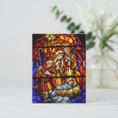 Cookie Exchange Stain Glass Nativity Aangepaste te (Staand voorkant)