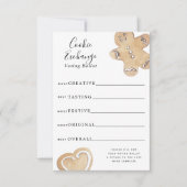 Cookie Exchange Stembiljet Kaart (Voorkant)