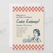 Cookie Exchange-uitnodigingen Kaart (Voorkant)