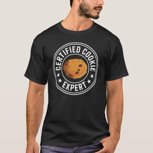 Cookie Expert Cookies T-shirt (Voorkant)