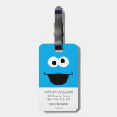 Cookie Face Art Bagagelabel (Achterkant verticaal)