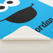 Cookie Face Art | Jouw namen toevoegen Sherpa Deken (3/4)