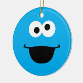 Cookie Face Art Keramisch Ornament (Links)