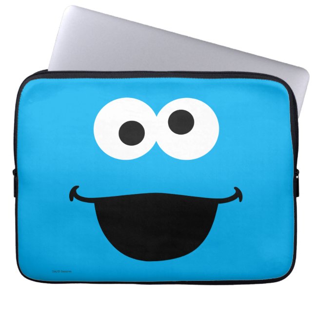 Cookie Face Art Laptop Sleeve (Voorkant)