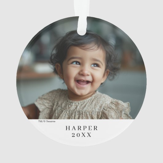 Cookie Face Art Ornament (achterkant)