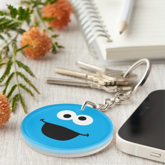Cookie Face Art Sleutelhanger (Voorkant Rechts)