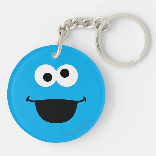 Cookie Face Art Sleutelhanger (Achterkant)