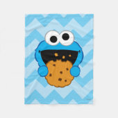 Cookie Face Fleece Deken (Voorkant)