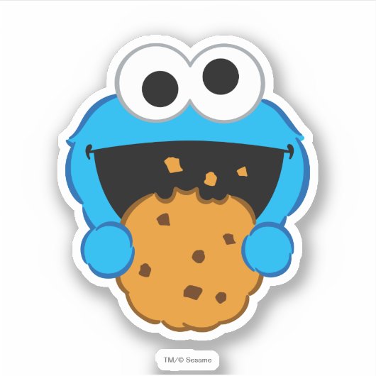 Cookie Face Sticker (Voorkant)