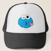 Cookie Face Throting a Kiss Trucker Pet (Voorkant)