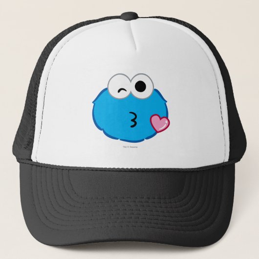 Cookie Face Throting a Kiss Trucker Pet (Voorkant)