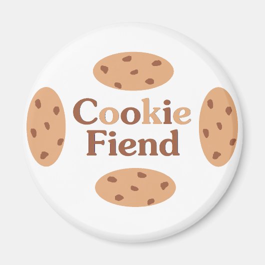 Cookie Fiend Magneet (Voorkant)