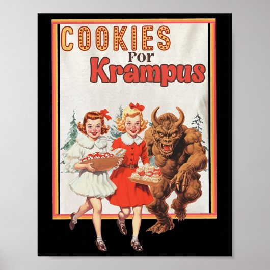 Cookie For Krampus Christmas 1  Poster (Voorkant)