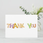 COOKIE FROSTING EXTREME FONT BEDANKKAART (Staand voorkant)