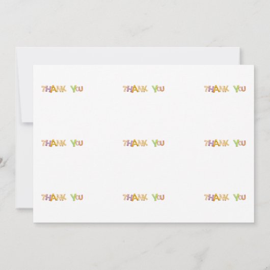 COOKIE FROSTING EXTREME FONT BEDANKKAART (Achterkant)