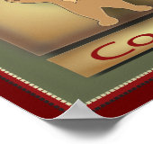 Cookie GingerBrooMan | Oorspronkelijk Poster (Hoek)