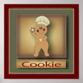 Cookie GingerBrooMan | Oorspronkelijk Poster (Voorkant)