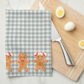 Cookie Green Gingerbrood Monogram Baking Theedoek (Quarter Fold)