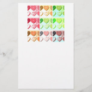 Cookie HeartValentines Briefpapier
