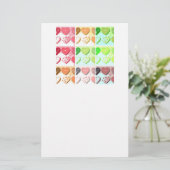 Cookie HeartValentines Briefpapier (Staand voorkant)