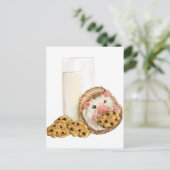 Cookie Hog Briefkaart (Staand voorkant)