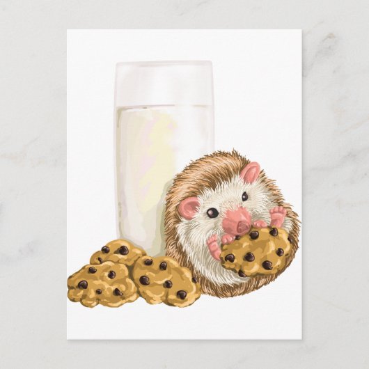 Cookie Hog Briefkaart (Voorkant)