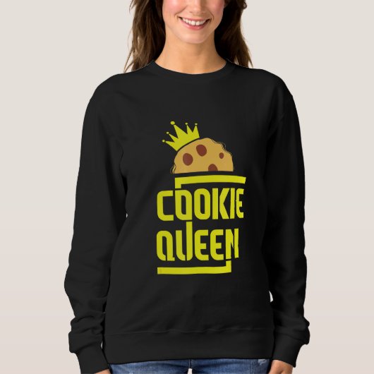 Cookie I Cookie I Cookie Baker I Cookie Queen Trui (Voorkant)