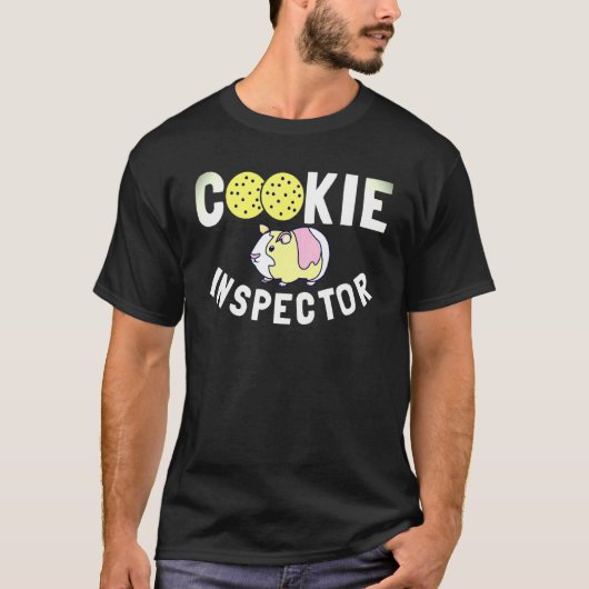 Cookie Inspector Hamster T-shirt (Voorkant)