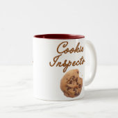 Cookie Inspector Tweekleurige Koffiemok (Voorkant rechts)